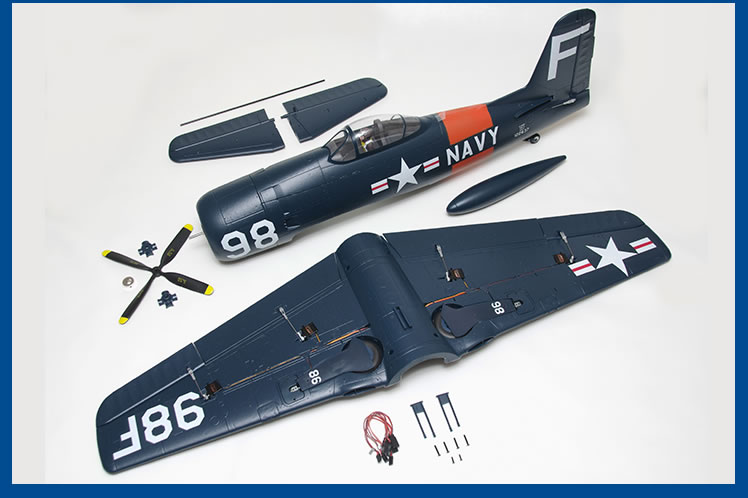 Arrows Hobby F8F Bearcat 1100mm PNP RC Airlane