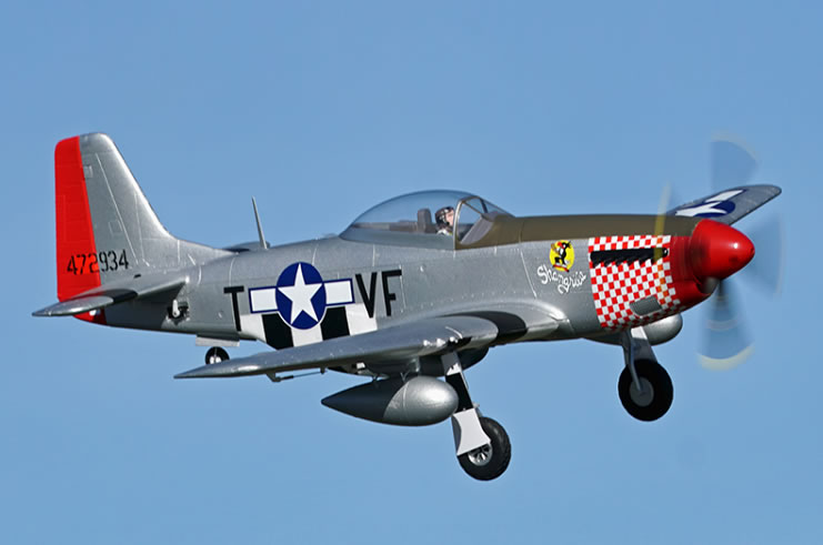 Arrows Hobby P-51 Mustang 1100mm PNP RC Airplane