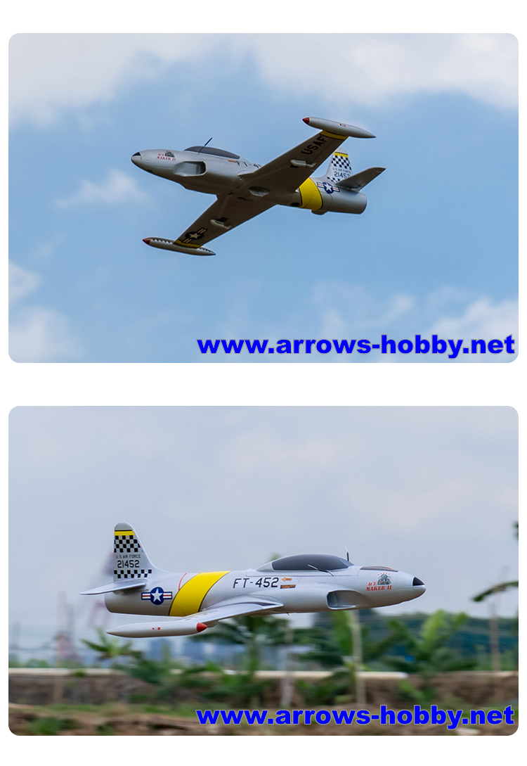 Arrows Hobby T33 50mm EDF JET PNP RC Airplane