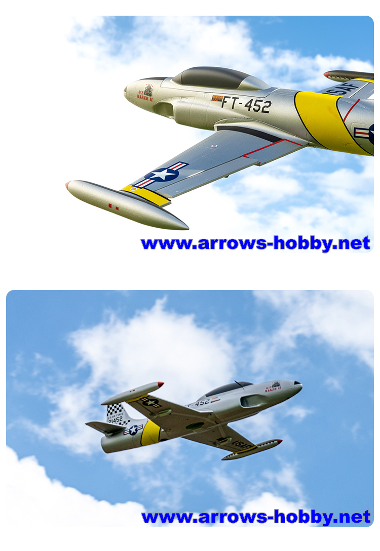 Arrows Hobby T33 50mm EDF JET PNP RC Airplane